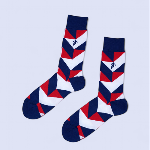 Chaussettes à motifs tricolore - Ruckfield - Modalova