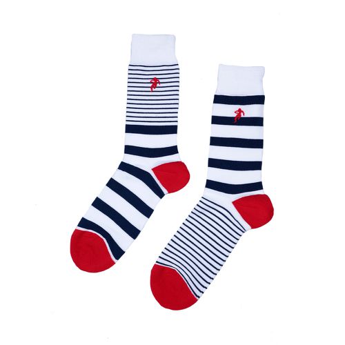 Chaussettes rayées homme - Ruckfield - Modalova