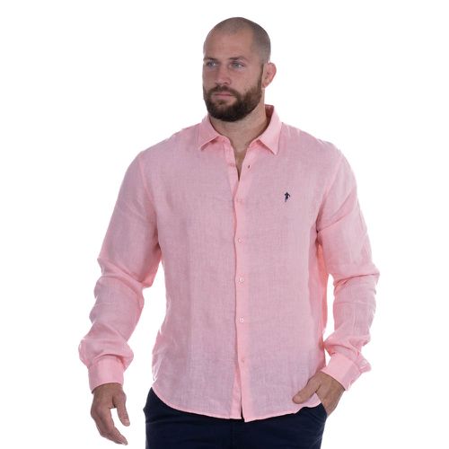 Chemise Lin manches longues clair - Ruckfield - Modalova