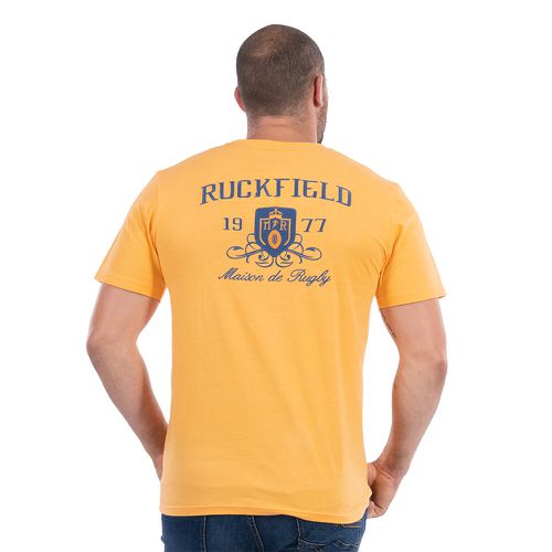 T-shirt à manches courtes Maison de Rugby orange - Ruckfield - Modalova