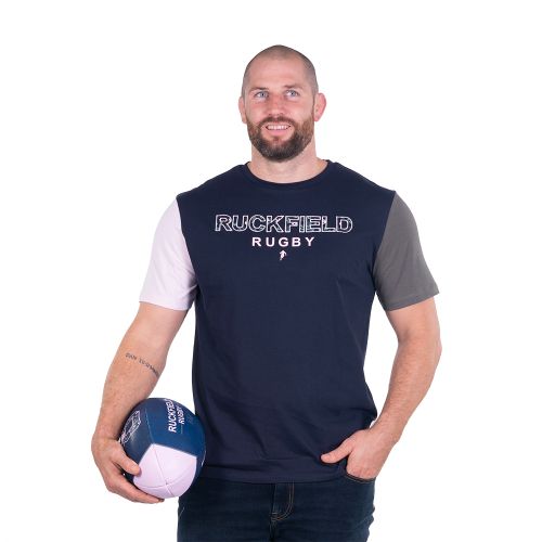 T-shirt marine Ruckfield Rugby Club - Ruckfield - Modalova
