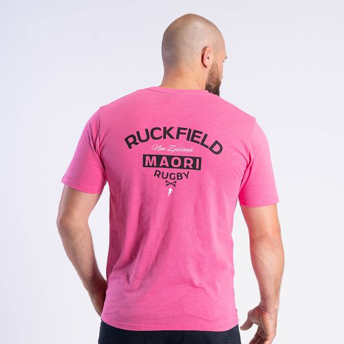 T-shirt Rugby Maori fuschia - Ruckfield - Modalova