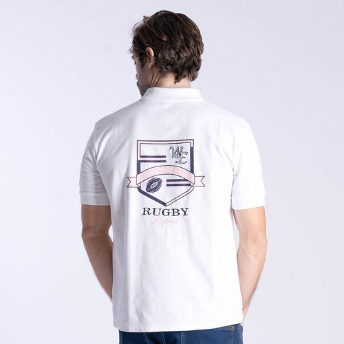 Polo à manches courtes blanc B ELLIS Rugby Legend - WEB - Modalova