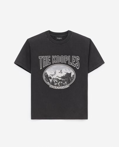 T-shirt Imprime Noir - The Kooples - Modalova