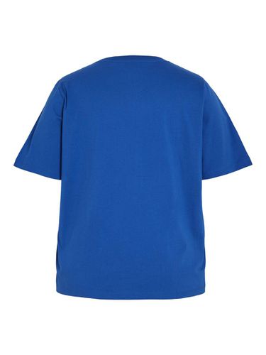Curve - Round Neck T-shirt - Vila - Modalova
