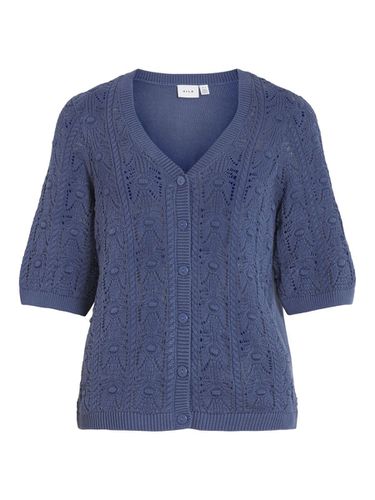 À Manches 2/4 Cardigan En Maille - Vila - Modalova