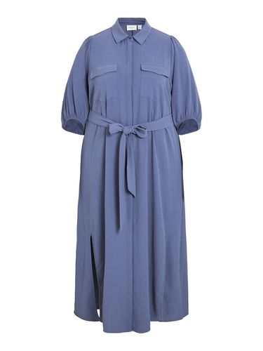 Curve - Longue Robe-chemise - Vila - Modalova