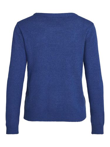 Col Rond Pull En Maille - Vila - Modalova