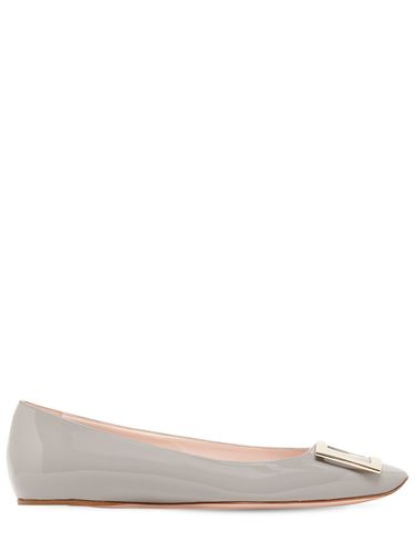 Ballerines En Cuir Verni Trompette 10 Mm - ROGER VIVIER - Modalova