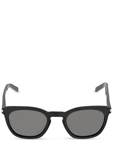 Lunettes De Soleil Rondes En Acétate Sl 28 - SAINT LAURENT - Modalova