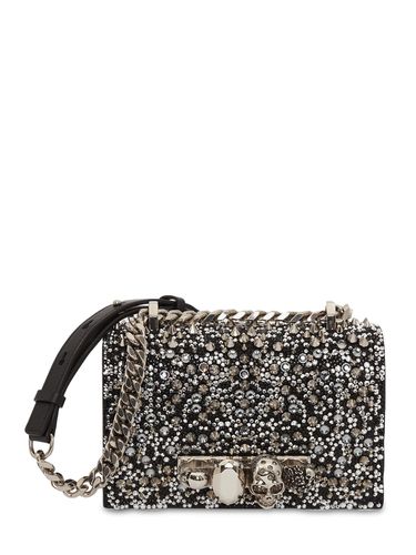 Sac Porté Épaule Mini En Cuir Jewelled - ALEXANDER MCQUEEN - Modalova