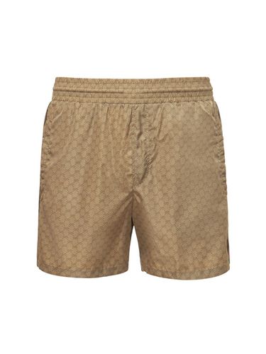 Short De Bain En Nylon Gg - GUCCI - Modalova