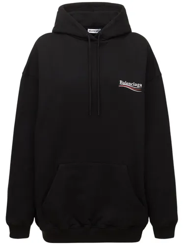 Sweat-shirt À Logo Avec Capuche New Bb - BALENCIAGA - Modalova