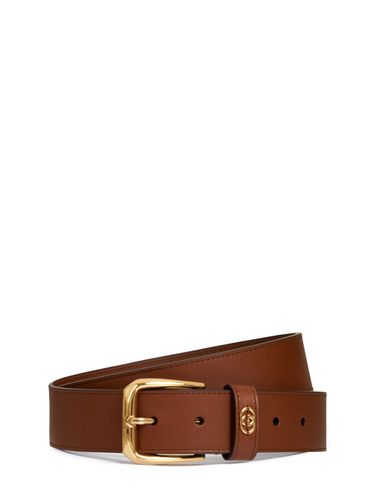 Ceinture En Cuir 3,5 Cm - GUCCI - Modalova