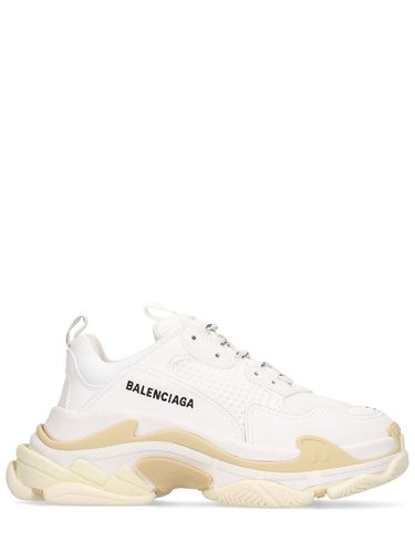 Sneakers En Simili Cuir "triple S" 60 Mm - BALENCIAGA - Modalova