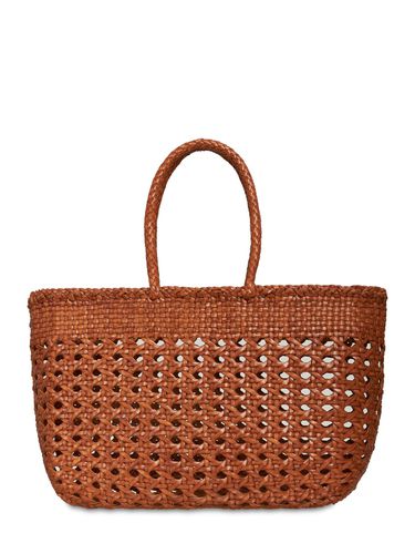 Panier En Cuir Cannage Kanpur - DRAGON DIFFUSION - Modalova