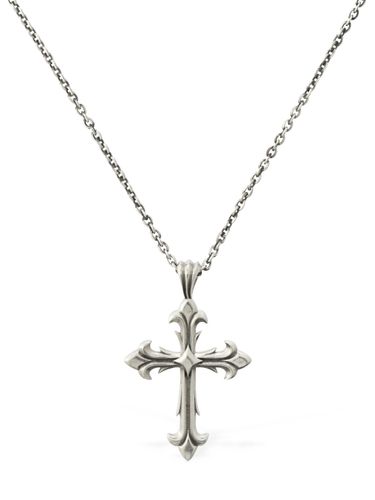 Collier À Pendentif Croix Moyenne - EMANUELE BICOCCHI - Modalova