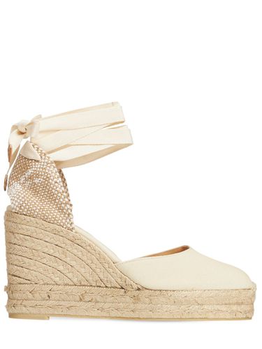 Espadrilles Compensées En Coton Carina 110 Mm - CASTAÑER - Modalova