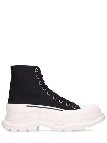 Bottes Combat En Toile Tread Slick 45 Mm - ALEXANDER MCQUEEN - Modalova