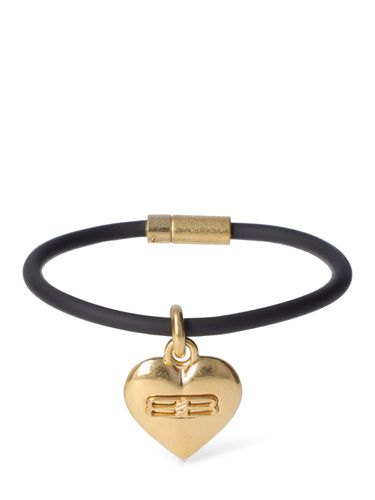 Bracelet En Laiton À Pendentif Cœur Bb Icon - BALENCIAGA - Modalova