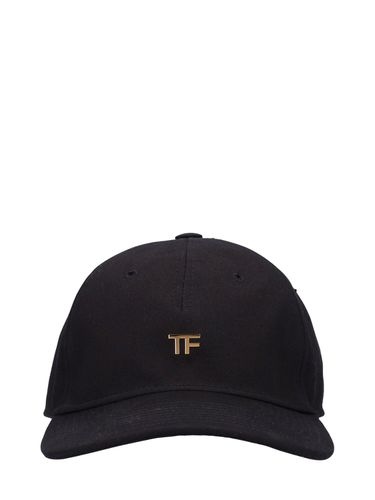 Casquette En Toile De Coton Tf - TOM FORD - Modalova