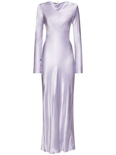 Robe En Satin De Viscose Manches Longues Ren - BEC + BRIDGE - Modalova