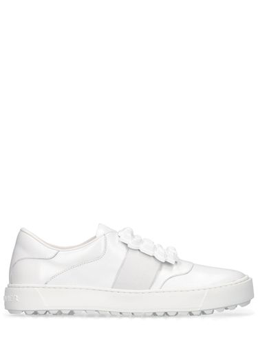 Sneakers En Cuir Viv Golf 10 Mm - ROGER VIVIER - Modalova