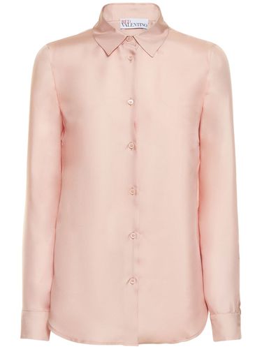 Chemise En Sergé De Soie - RED VALENTINO - Modalova