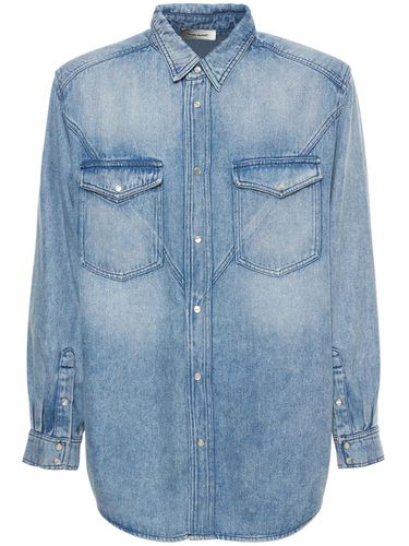 Chemise En Denim De Lyocell Léger - MARANT - Modalova