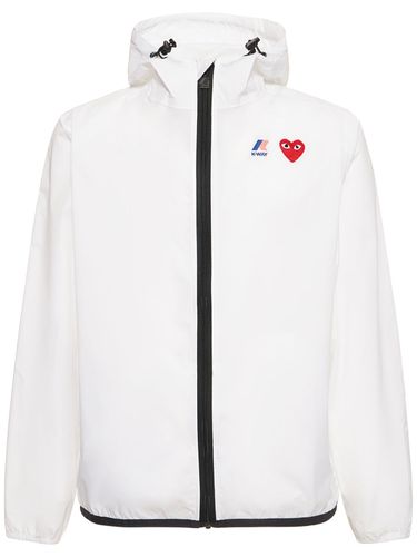 Veste Zippée En Nylon À Logo K-way Cdg Play - COMME DES GARÇONS PLAY - Modalova