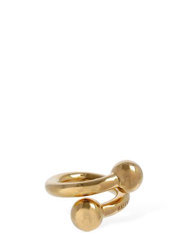 Bague En Laiton Skate - BALENCIAGA - Modalova