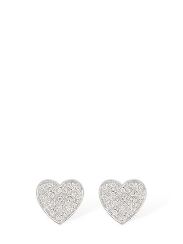 Boucles D'oreilles En Diamants Et Or 18 K I Segni - SALVINI - Modalova