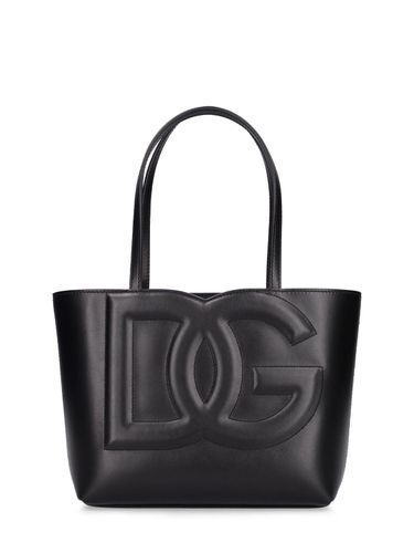 Sac Cabas En Cuir À Logo - DOLCE & GABBANA - Modalova