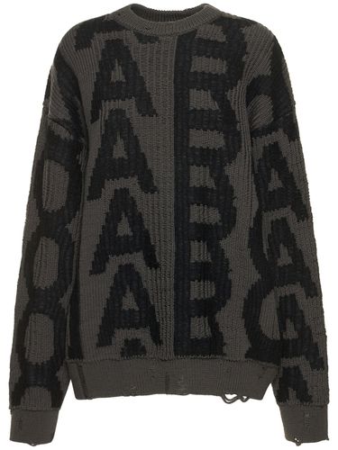 Pull-over Effet Usé À Monogramme - MARC JACOBS - Modalova