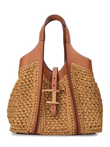 Sac Cabas Mini T En Crochet Shopping - TOD'S - Modalova