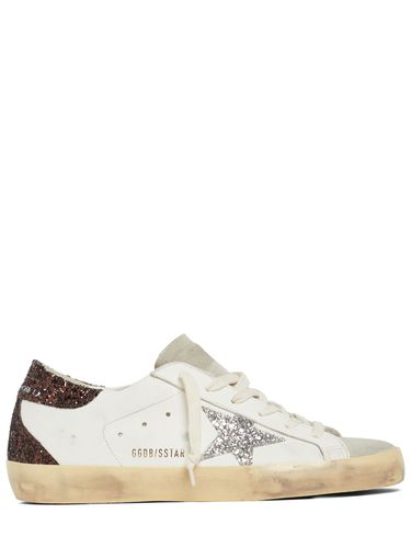 Baskets En Cuir Et Daim Super Star 20 Mm - GOLDEN GOOSE - Modalova