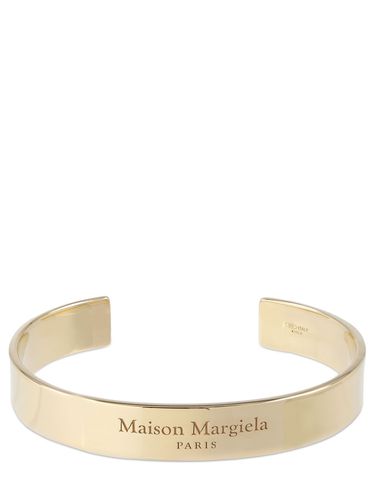 Bracelet Rigide À Logo Gravé - MAISON MARGIELA - Modalova