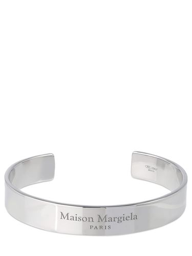 Bracelet Rigide À Logo Gravé - MAISON MARGIELA - Modalova