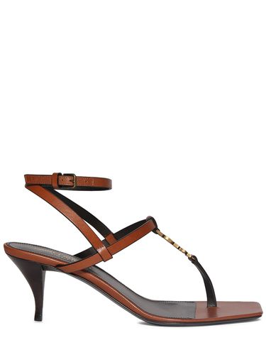 Sandales En Cuir Cassandra 60 Mm - SAINT LAURENT - Modalova