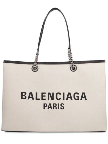 Grand Sac Cabas En Coton Mélangé Duty Free - BALENCIAGA - Modalova