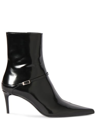 Bottines En Cuir Vendome 70 Mm - SAINT LAURENT - Modalova