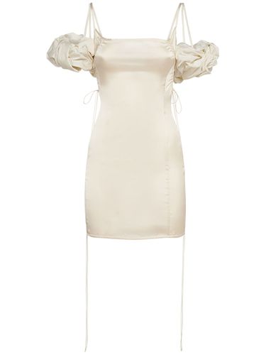 Robe Courte En Satin La Mini Robe Chouchou - JACQUEMUS - Modalova