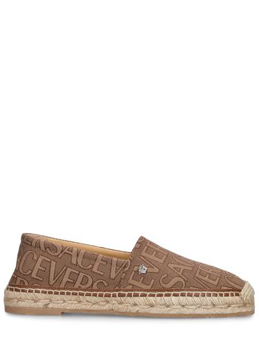 Espadrilles En Toile - VERSACE - Modalova