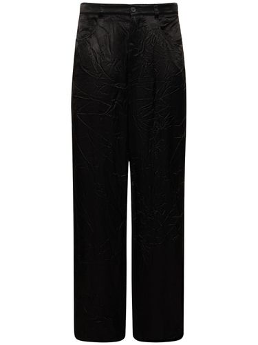 Pantalon Baggy En Viscose Mélangée - BALENCIAGA - Modalova