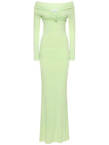 Robe Longue En Jersey - BLUMARINE - Modalova