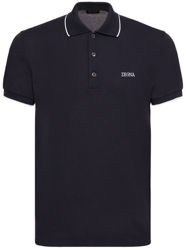 Polo À Manches Courtes - ZEGNA - Modalova