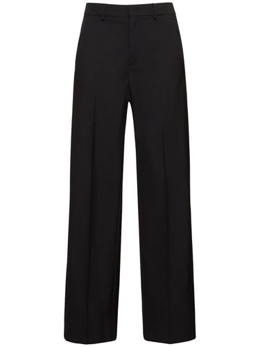 Pantalon Droit En Laine - VALENTINO - Modalova