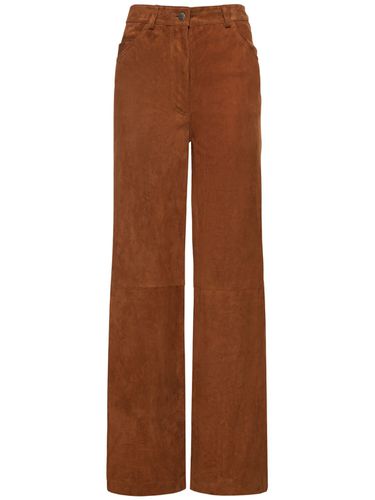 Pantalon En Daim - GIUSEPPE DI MORABITO - Modalova