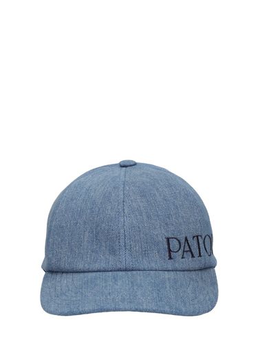 Casquette En Denim À Logo - PATOU - Modalova