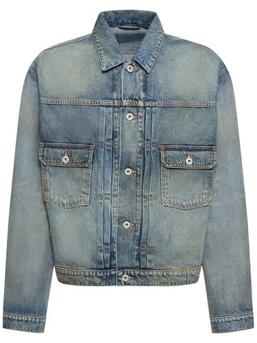 Veste En Denim De Coton - KENZO PARIS - Modalova